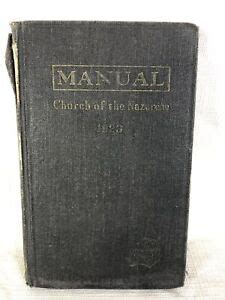 1923 Nazarene Manual - Church of the Nazarene | eBay