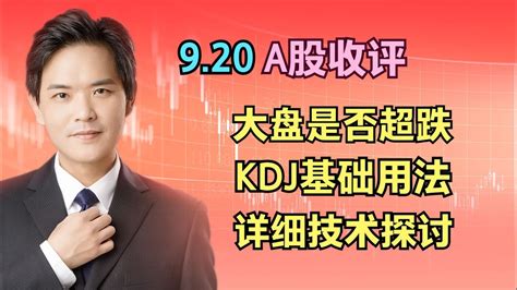 9 20a股收评：大盘是否超跌，kdj指标应该如何使用，探讨技术 Youtube