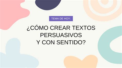 C Mo Crear Textos Persuasivos Para Marketing Ppt