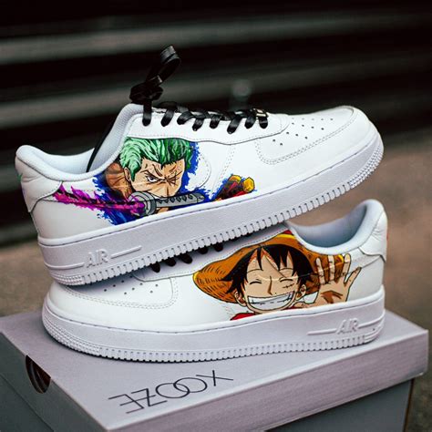 One Piece Luffy X Zoro Air Force 1 Custom Daniel Customs