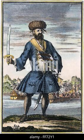 EDWARD TEACH D 1718 NEnglish Pirate Known As Blackbeard