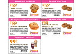 EXPIRES SATURDAY! 5 Coupons for Dunkin' Donuts | Indianapolis Coupons ...