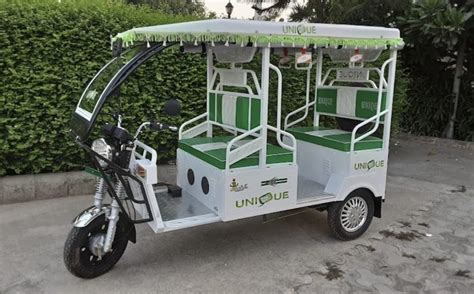 5 Seater Unique Battery E Rickshaw At Rs 155000 Battery Operated