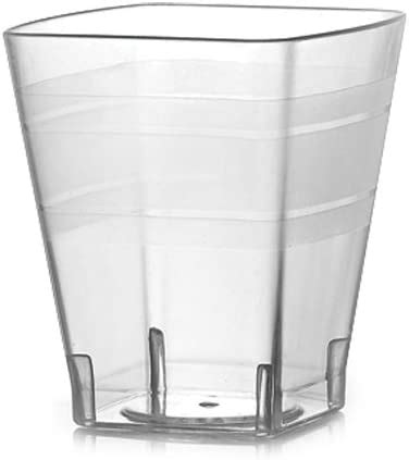 Amazon Fineline Settings Wavetrends Clear Square 2 Oz Shot Glass