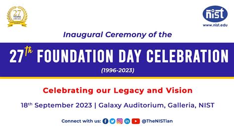 27th Foundation Day Celebration Youtube