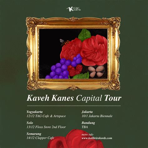 Kaveh Kanes Rilis Debut Album “capital” Dan Umumkan Jadwal Tur