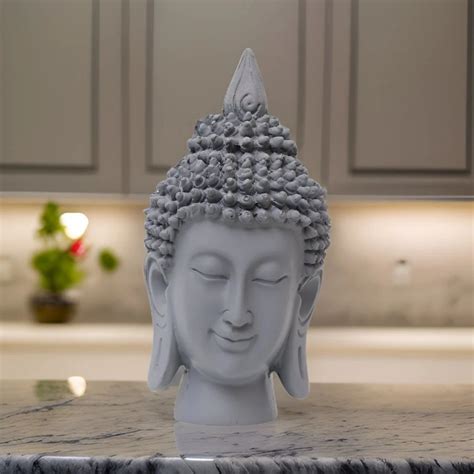 Resin Gautam Buddha Face Statue Home At Rs 765 In Ghaziabad ID