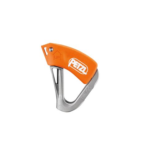 PETZL TIBLOC blockers (orange / gray) - Alpinstore