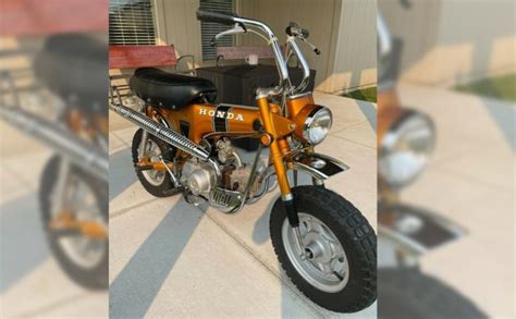 Solid Gold 1971 Honda CT70 Barn Finds