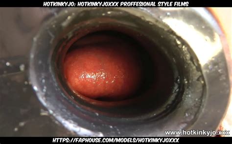 Hotkinkyjo Belly Bulge Deep Dildo Fucking Anal Tunnel At Abandoned