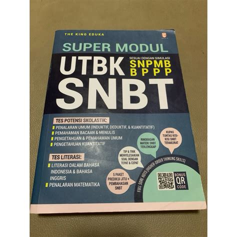 Jual Buku Super Modul Utbk Snbt Preloved Shopee Indonesia