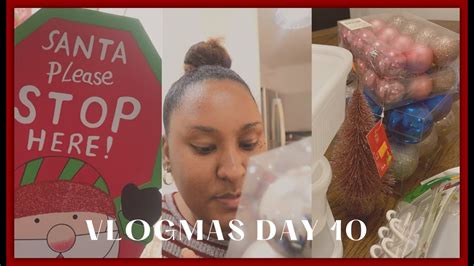 Vlogmas Day 10 Christmas Shopping In Arima New Room Decor Haul A