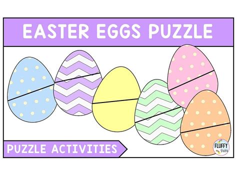 Easter Egg Puzzle Games : FREE 18 Captivating Egg Puzzle - FluffyTots