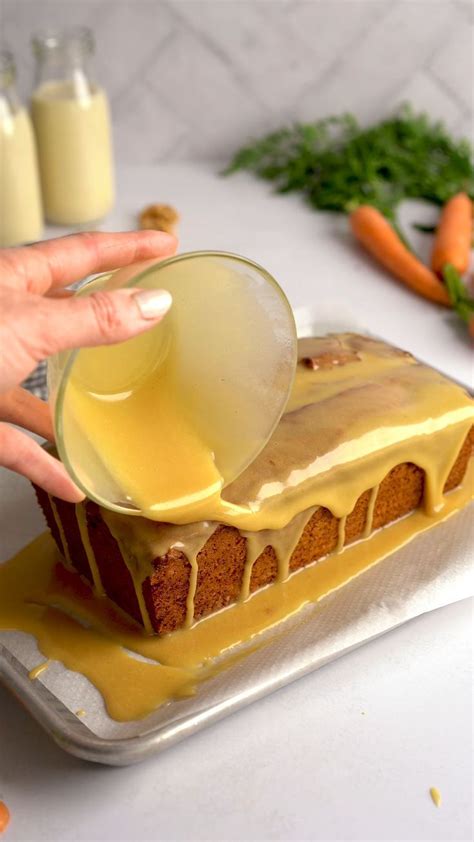 Carrot Cake Loaf [video] In 2024 Carrot Cake Loaf Vegan Carrot Cakes