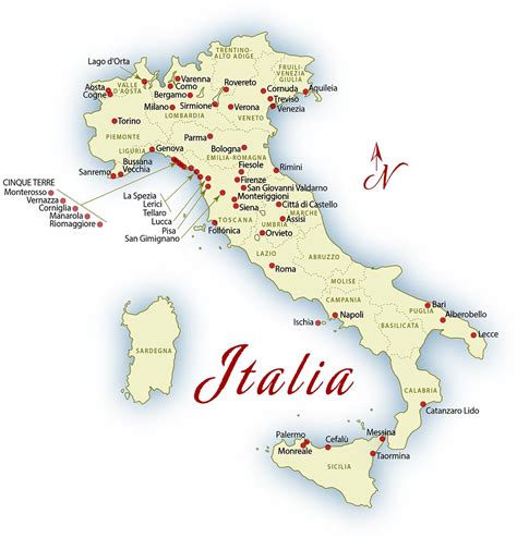 Map of Italia | RedRedCircle