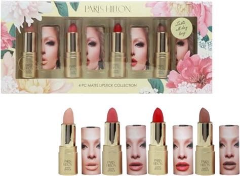 Amazon Paris Hilton Matte Lipstick Collection Long Lasting Nude Pink Lip Color With