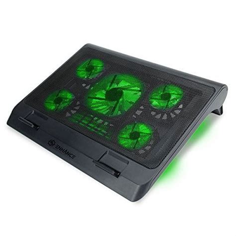 ENHANCE Gaming Laptop Cooling Pad Stand with LED Fans , Adjustable ...