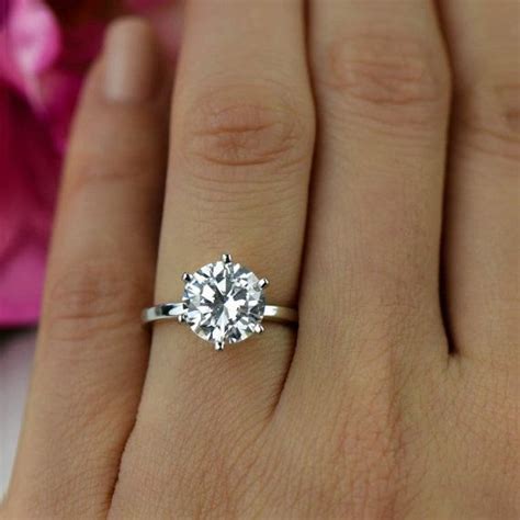 15 Carat Princess Cut Engagement Ring Wedding Engagements Rings