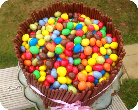 Chocolate & Peanut m&m's Cake - Mummy Mishaps