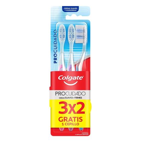 Cepillo Dental Colgate Procuidado Suave Paquete Con Pzas Walmart