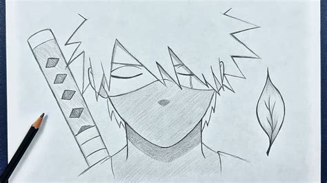 How To Draw Kakashi Hatake Easy To Draw Youtube