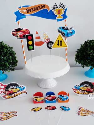 Kit Festa Hot Wheels Compre Produtos Personalizados No Elo7