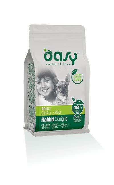 Oasy One Protein Mini Adult Królik 800G Oasy Sklep EMPIK