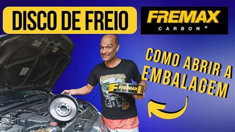 DISCO DE FREIO FREMAX Como ABRIR A Embalagem De Discos De Freio