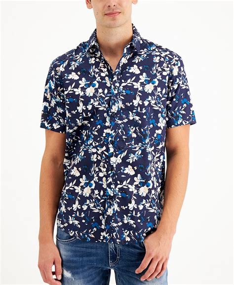 Inc International Concepts Mens Floral Shirt Created For Macys Macys