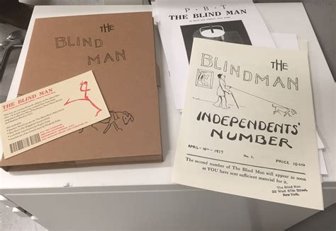 The Blind Man | Beinecke Rare Book & Manuscript Library