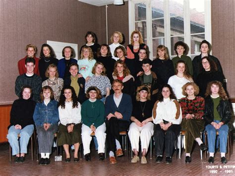 Photo de classe 1ère A2a 1990 1991 de 1990 Lycée Gay Lussac Copains d avant