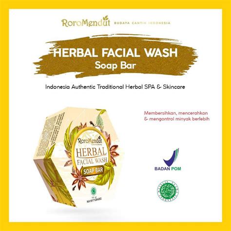 Jual Asli Facial Wash Soap Bar Roro Mendut Shopee Indonesia