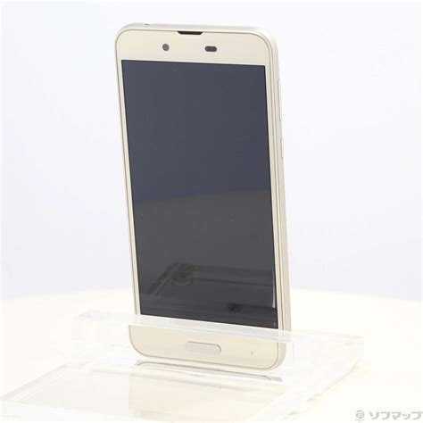 中古AQUOS sense 32GB シャンパンゴールド SH 01K docomoロック解除SIMフリー 2133041065733