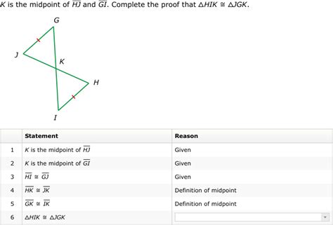 Geometry Congruent Triangles