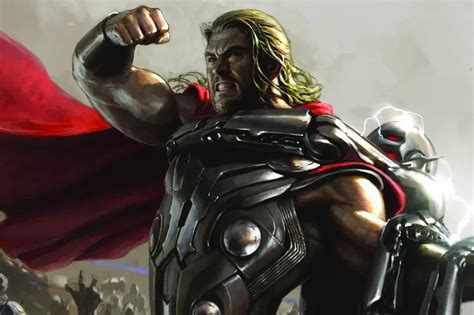 Avengers Age Of Ultron Set Photos Thor