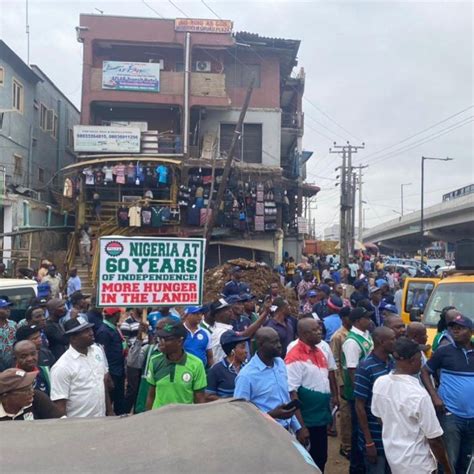 Asuu Nlc Protests In Lagos Punch Newspapers