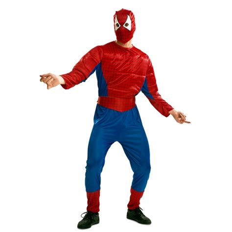 Disfraz De Spiderman Musculoso Para Hombre Por 18 00