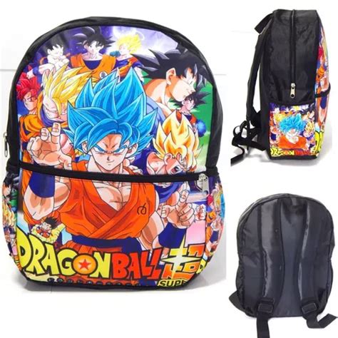 Dragon Ball Super Mochila Goku Fases Super Sayayin Doctrina Meses Sin