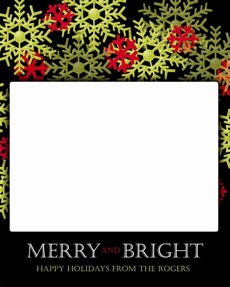 Christmas Card Templates Word – Idalias Salon