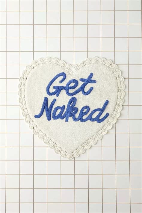 Get Naked Heart Crochet Bath Mat Crochet Bath Mat College Bathroom