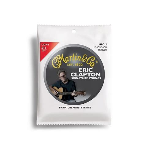 Martin Eric Clapton Signature Series Acoustic Strings MEC12 | Reverb