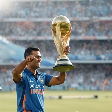 ms dhoni lifting  world cup trophy unpodai
