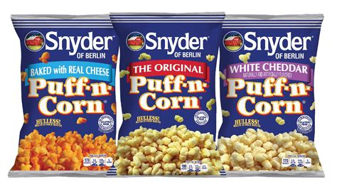 Snyder of Berlin Launches Reformulated Cheesy Snack Lines - NCA