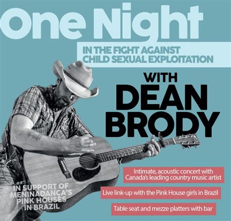 Canadas No Country Star Dean Brody To Play Uk Gig Country Music