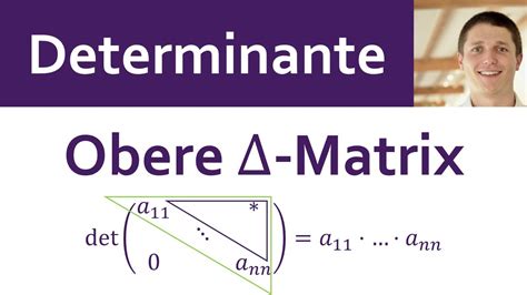 Determinante 06 Übung zu Laplace scher Entwicklungssatz