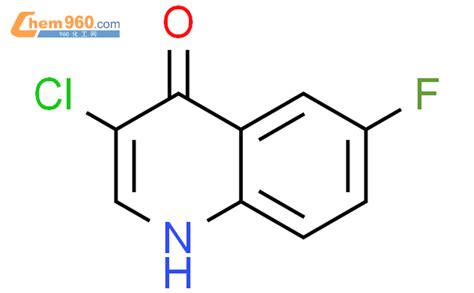 724787 80 8 4 1H Quinolinone 3 chloro 6 fluoro 化学式结构式分子式mol 960化工网