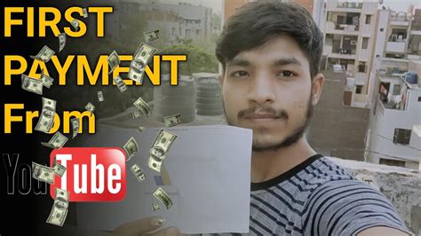 My First Payment From Youtube First Youtube Earning 🤘 How Much Did I