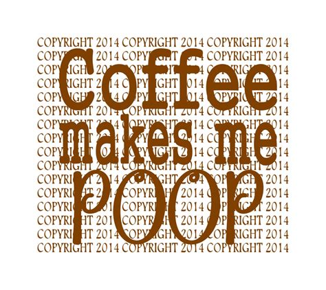 Coffee Makes Me Poop Clip Art Funny Coffee Mug Clipart Viral Etsy Canada