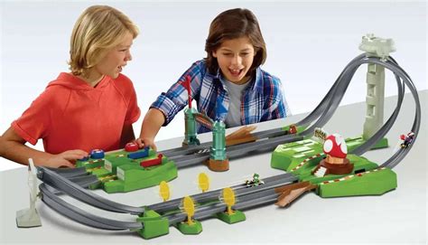 Hot Wheels Mario Kart Mario Circuit 164 Deluxe Track Set Mattel Toys ToyWiz