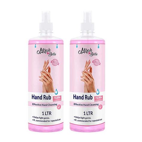 Buy Mirah Belle Hand Rub Sanitizer Spray 2000 Ml Online At Discounted